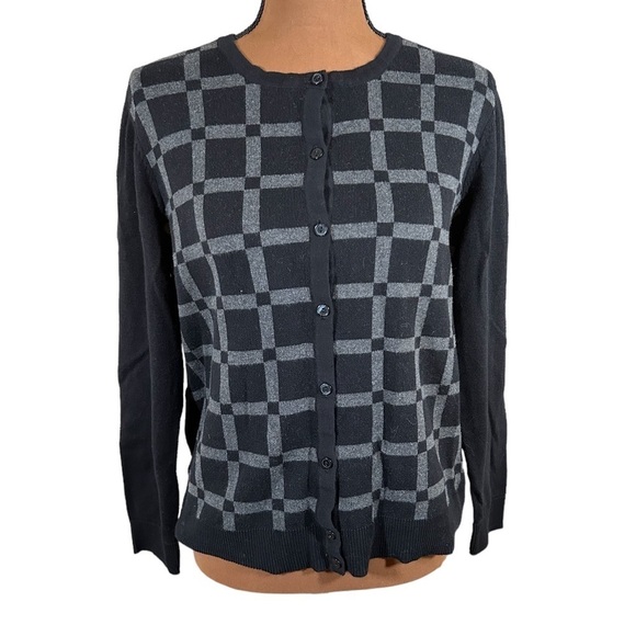 croft & barrow Sweaters - Croft & Barrow Geometric Cardigan Sweater XL